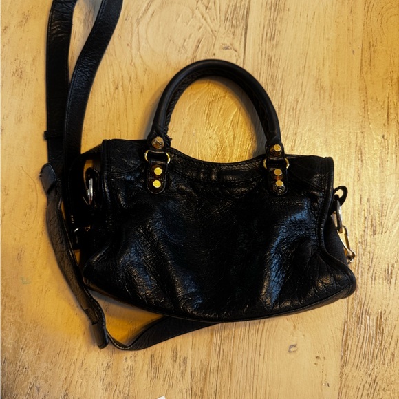 Balenciaga Black Leather Women's Bag - Picture 5 of 5